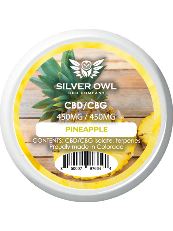 Silver Owl CBD/CBG Crystals Pineapple