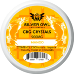Silver Owl CBG Crystals Mango