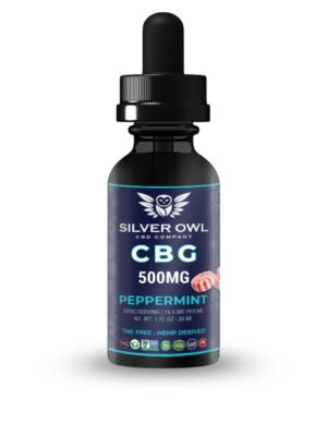 Silver Owl CBG Tinctures Peppermint 500