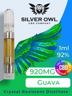 Silver Owl Full Spectrum CBD Cartridge Guava