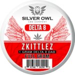 Silver Owl Delta 8 2g Diamonds in Sauce Zkittlez