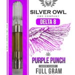 Silver Owl Delta 8 Cartridge Purple Punch