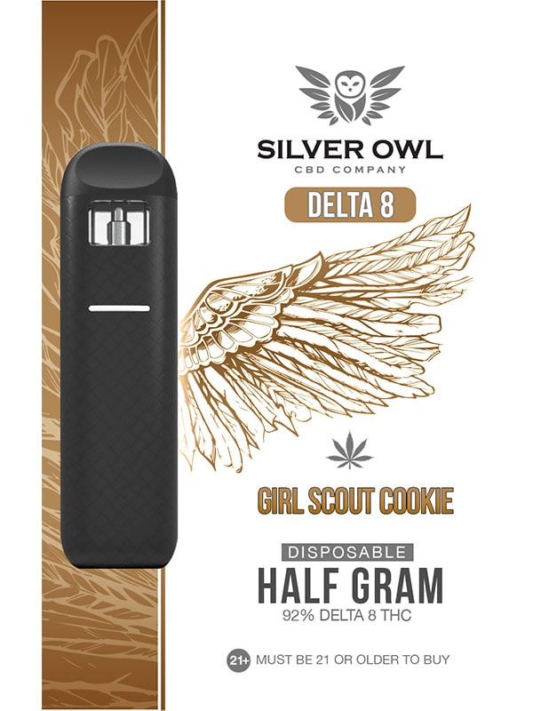 Silver Owl Delta 8 Disposables Girl Scout
