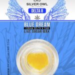 Silver Owl Delta 8 Live Sugar Wax Blue Dream