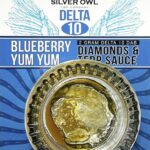 Silver Owl 2g Delta 10 Dabs Blueberry Yum Yum (Indica)