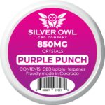 Silver Owl CBD Crystals Purple Punch