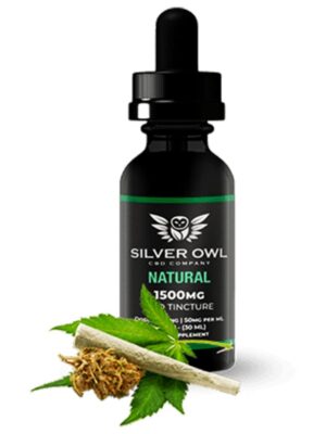 Silver Owl CBD Tincture Natural