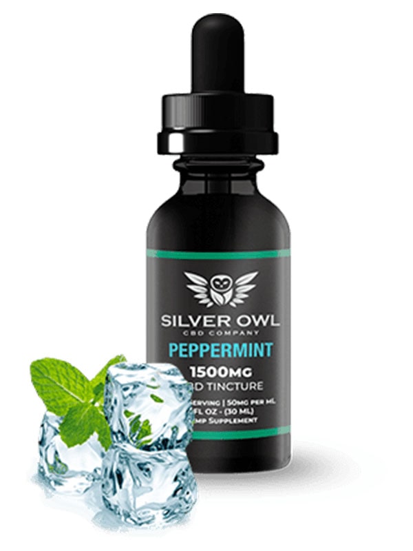 Silver Owl CBD Tincture Peppermint